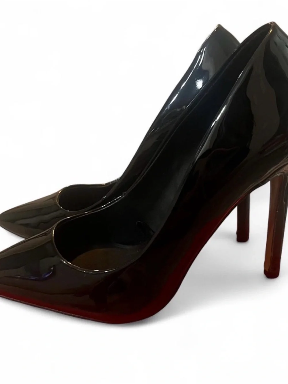 Aldo Black Patent Pointed-Toe Stiletto Pumps